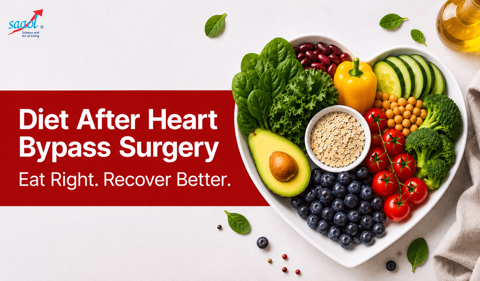 featured image shows diet after heart bypass surgery